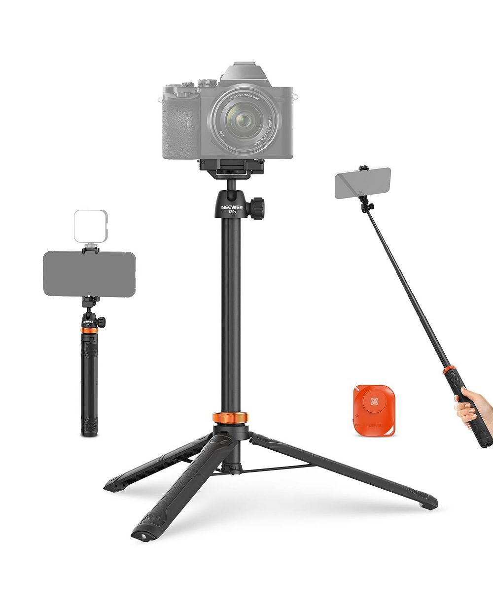 Neewer Camera Tripod 59 in with Metal Construction for Select iPhone Models