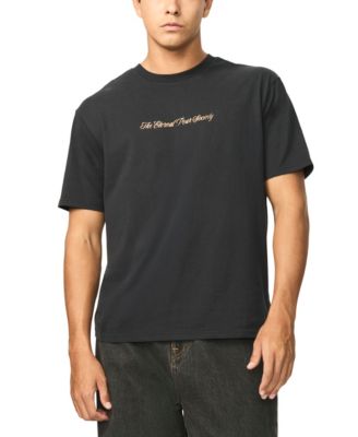 Buffalo David Bitton Men's Trevano Retro Graphic T-Shirt