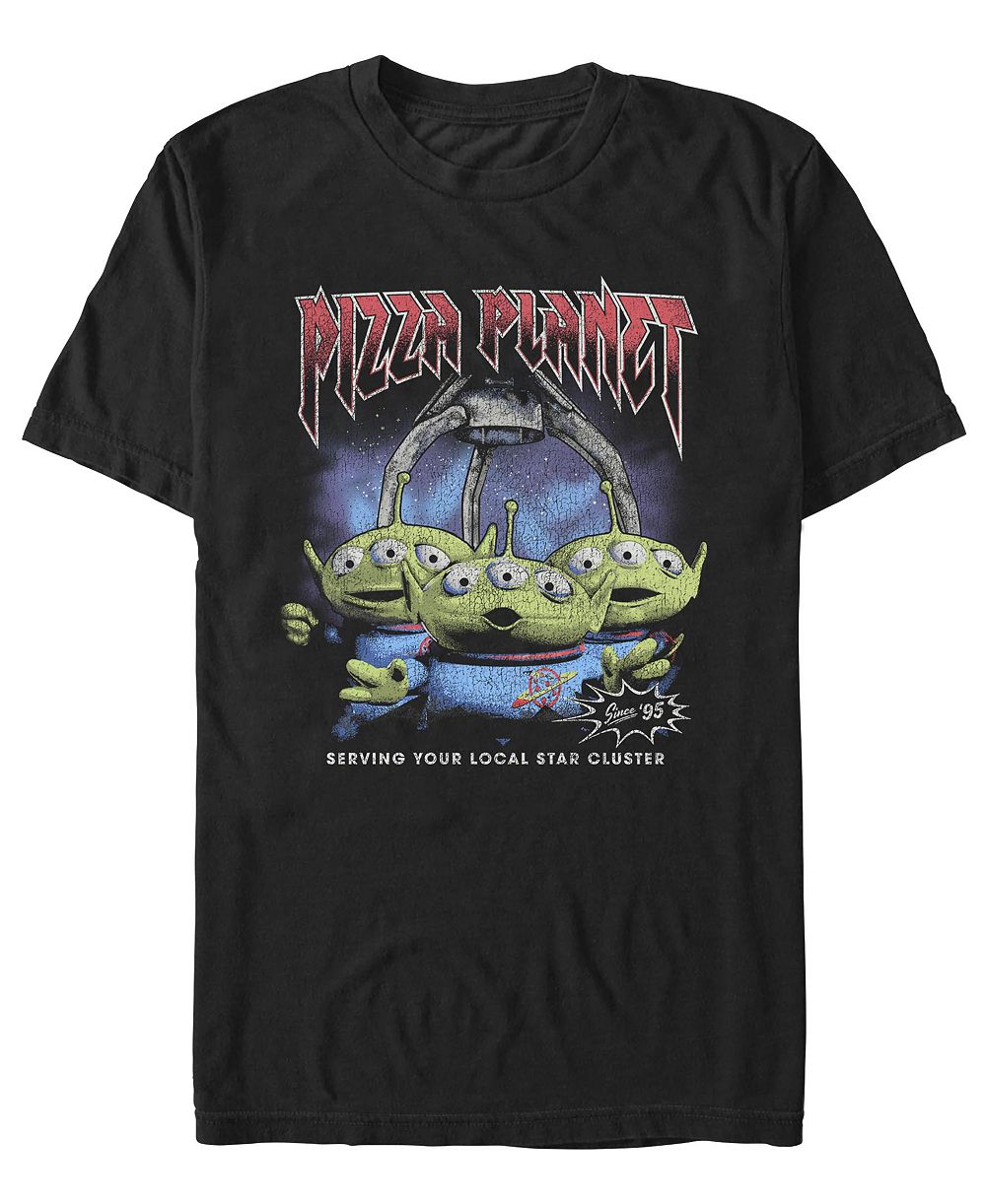 Fifth Sun Men's Toy Story Pizza Planet Ooooh T-Shirt