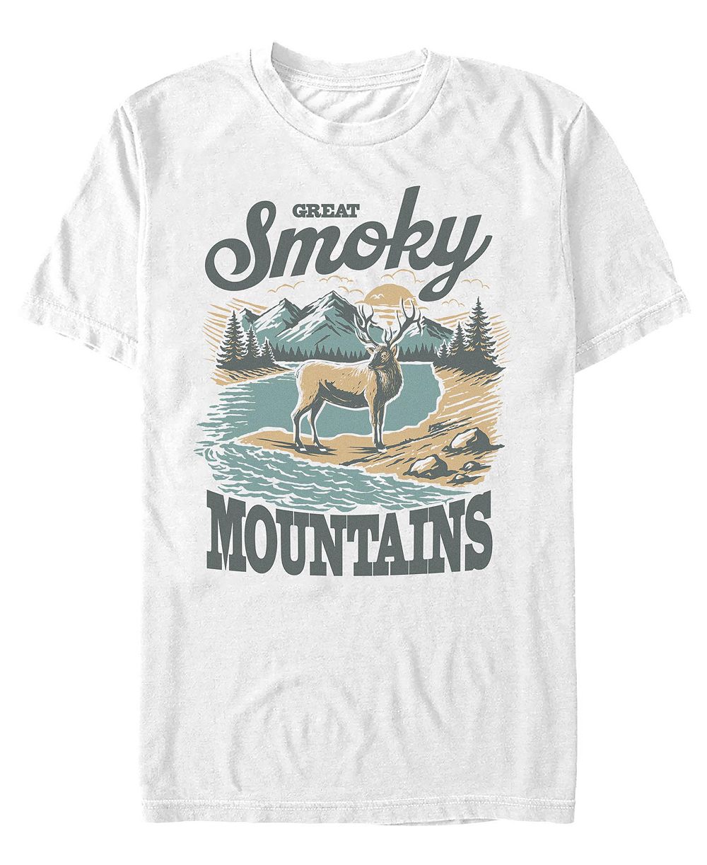Fifth Sun Мужская футболка Smoky Elk