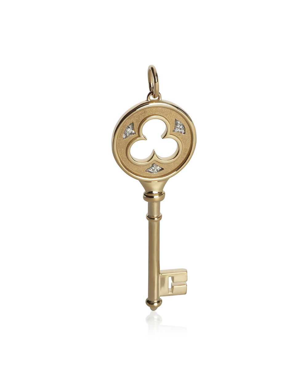 Б/у кулон Tiffany & Co Diamond Clover Key