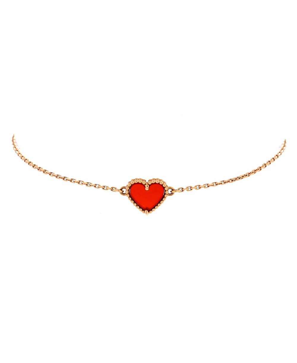 Браслет Pre-Owned Van Cleef & Arpels Sweet Alhambra Heart