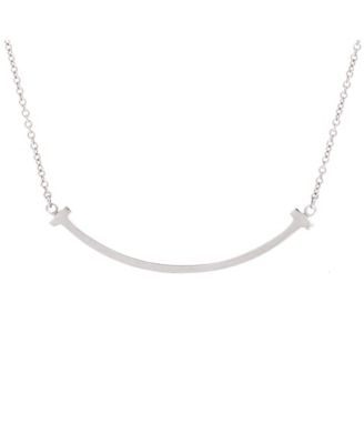 Pre-Owned Tiffany & Co кулон T Smile Pendant Necklace