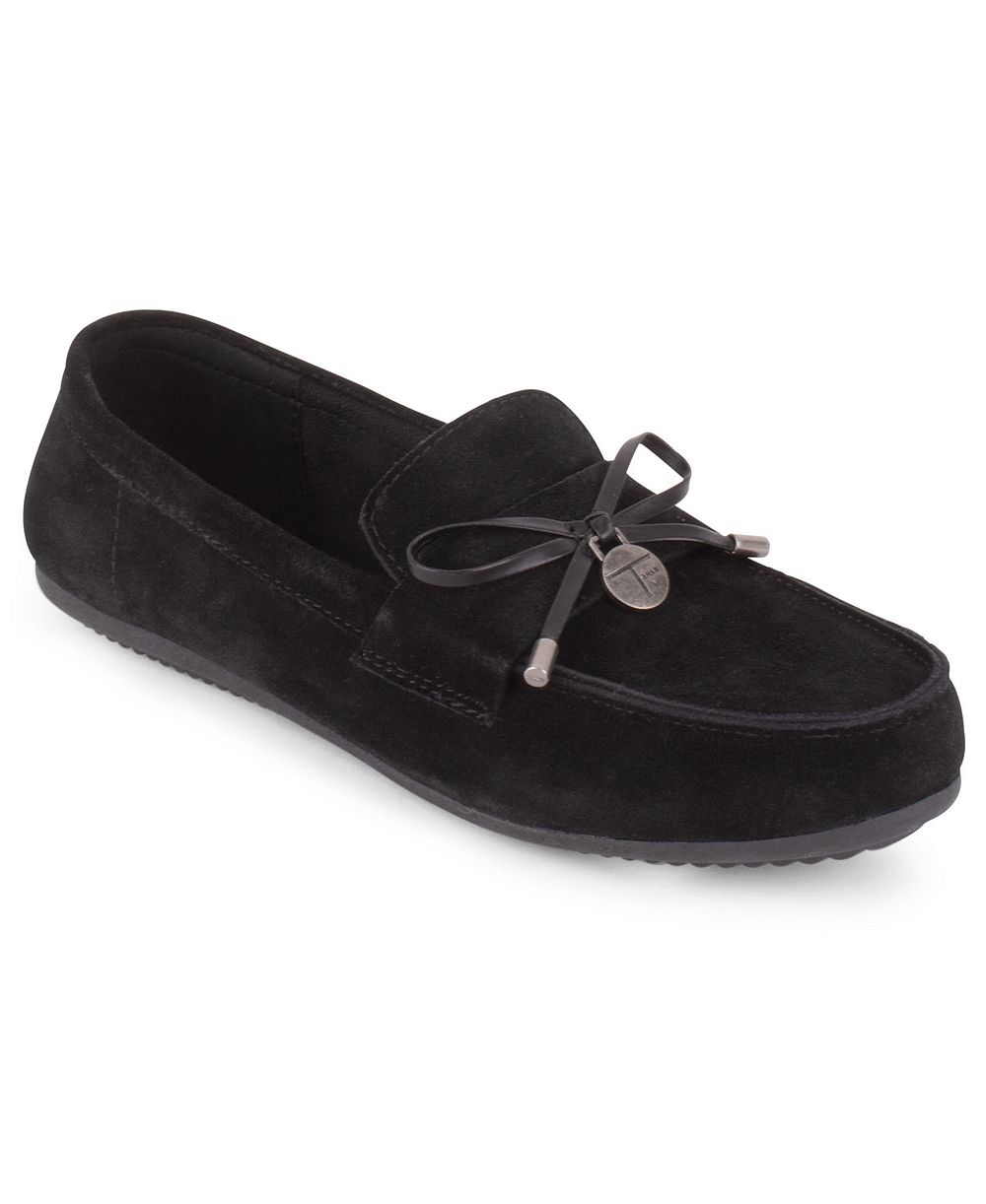 Tahari Women's Bergdorf Suede Slip-On Loafers