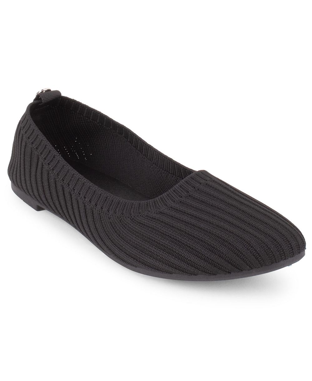 Tahari Women's Clementia Knit Slip-On Flats