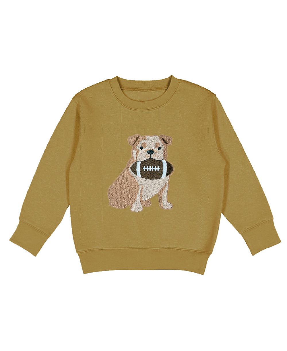 Свитшот Sweet Wink для мальчиков с нашивкой Bulldog Football