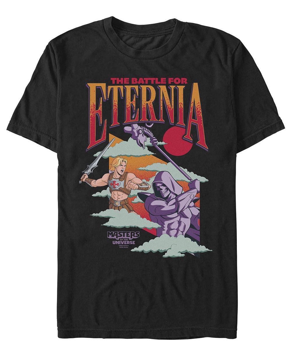 Fifth Sun мужская футболка с круглым вырезом и графикой Masters of the Universe Eternia Battle прямого кроя