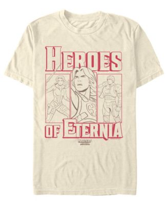 Fifth Sun Men's Masters of the Universe Heroes Boxes Graphic T-Shirt