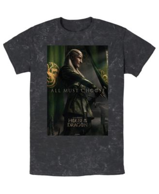 Мужская футболка Fifth Sun с принтом Aemond Targaryen из House of the Dragon, минеральная стирка