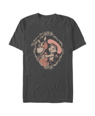 Fifth Sun Men's Disney Pixar Toy Story Jessie and Bullseye My Ride or Die Graphic T-Shirt