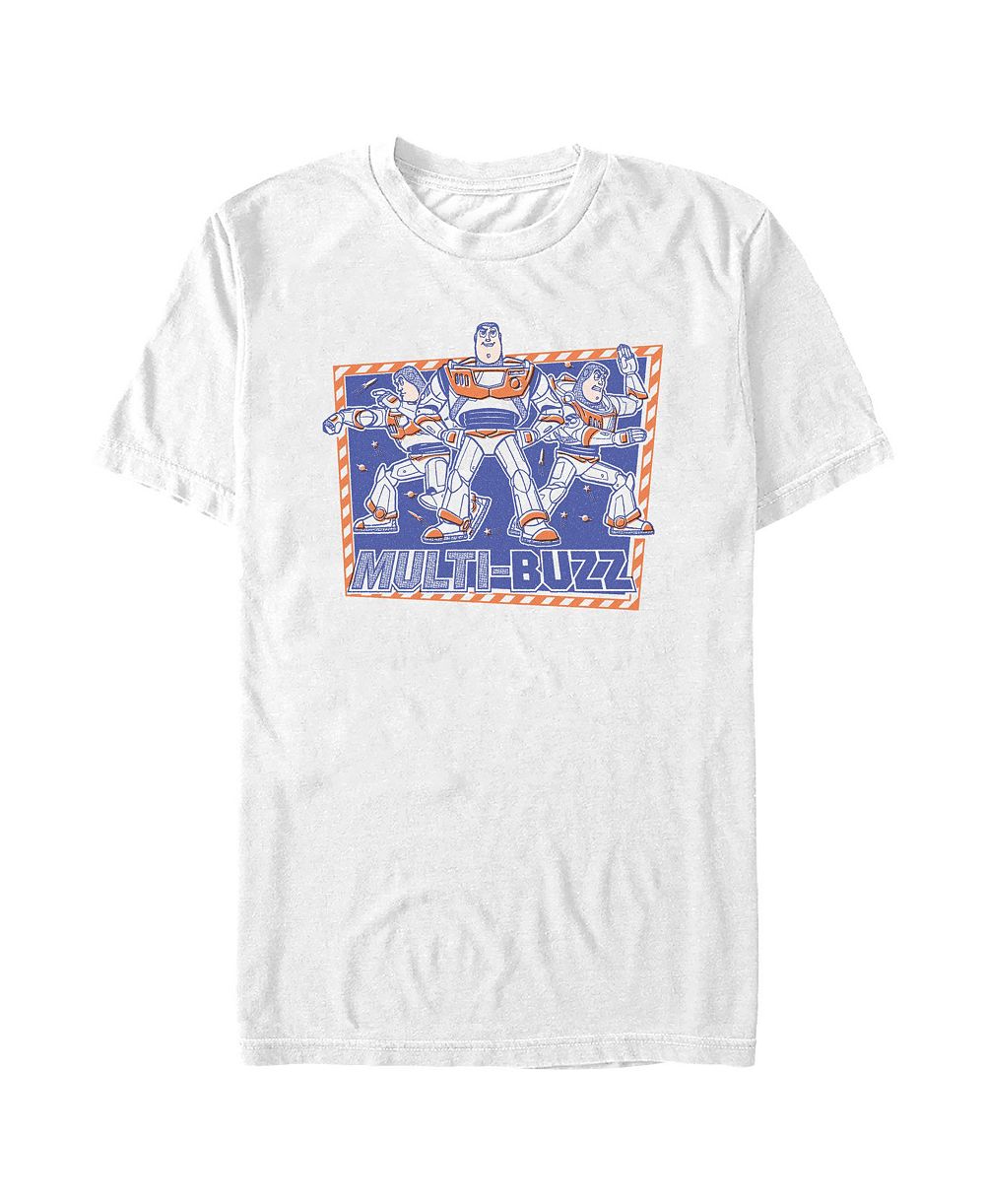 Fifth Sun Men's Disney Pixar Toy Story Buzz Lightyear футболка с принтом ретро Checkerboard