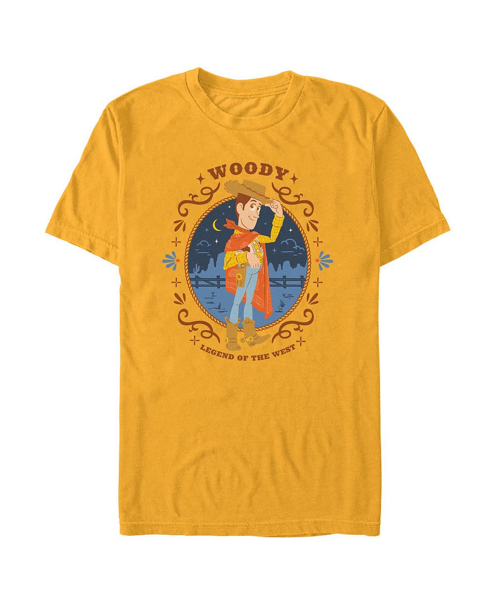 Fifth Sun Мужская футболка Toy Story Woody Vintage Portrait Graphic