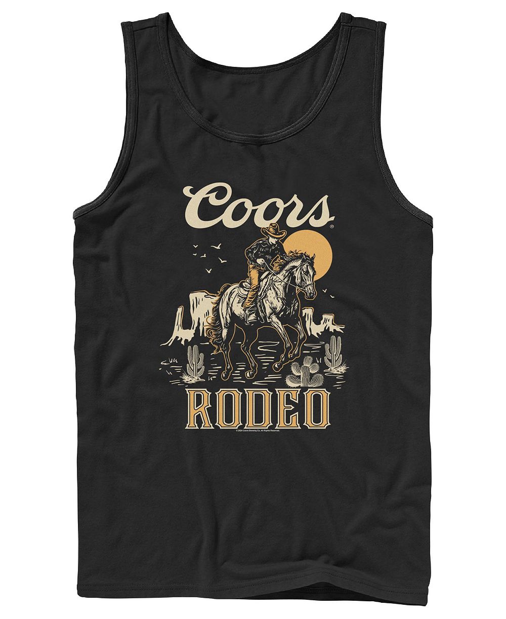 Мужская майка Fifth Sun с графическим принтом Coors Rodeo Cowboy Western