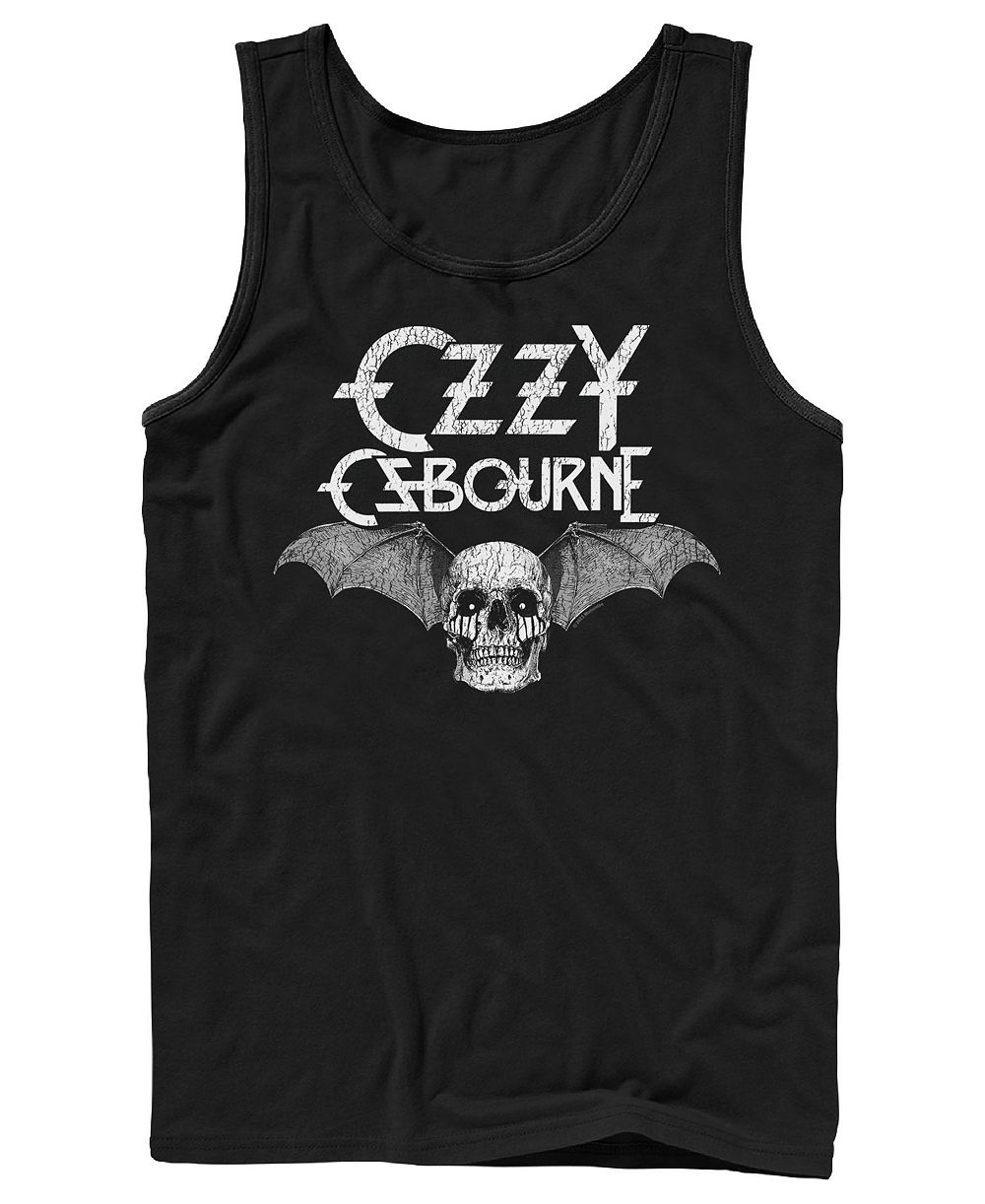 Мужская майка Fifth Sun Ozzy Osbourne Skull Bat Wings Graphic