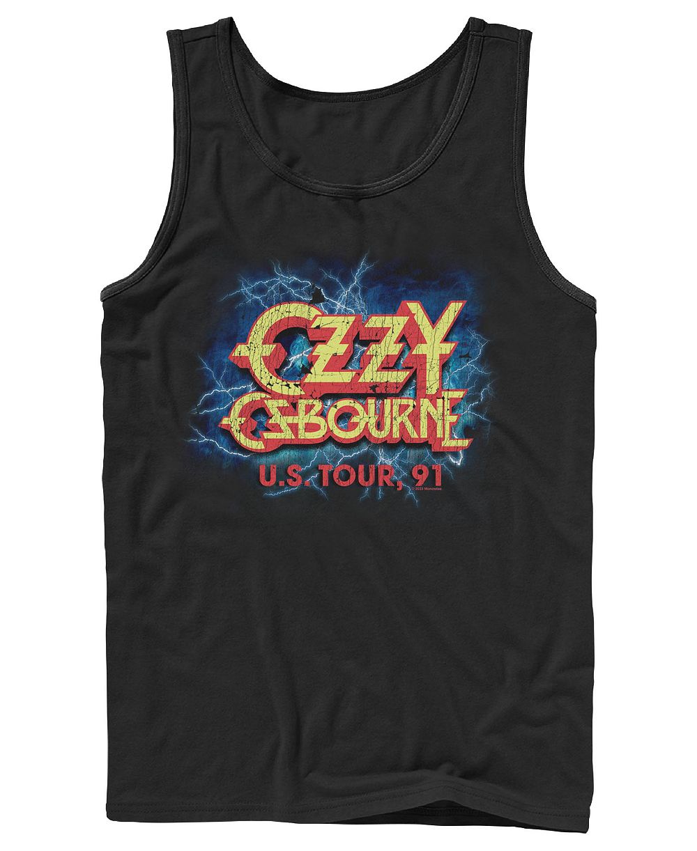 Мужская майка Fifth Sun Ozzy Osbourne U.S Tour 91 с графическим принтом
