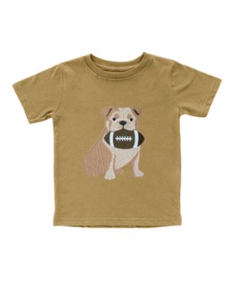 Sweet Wink детская футболка с коротким рукавом и нашивкой Bulldog Football для мальчиков