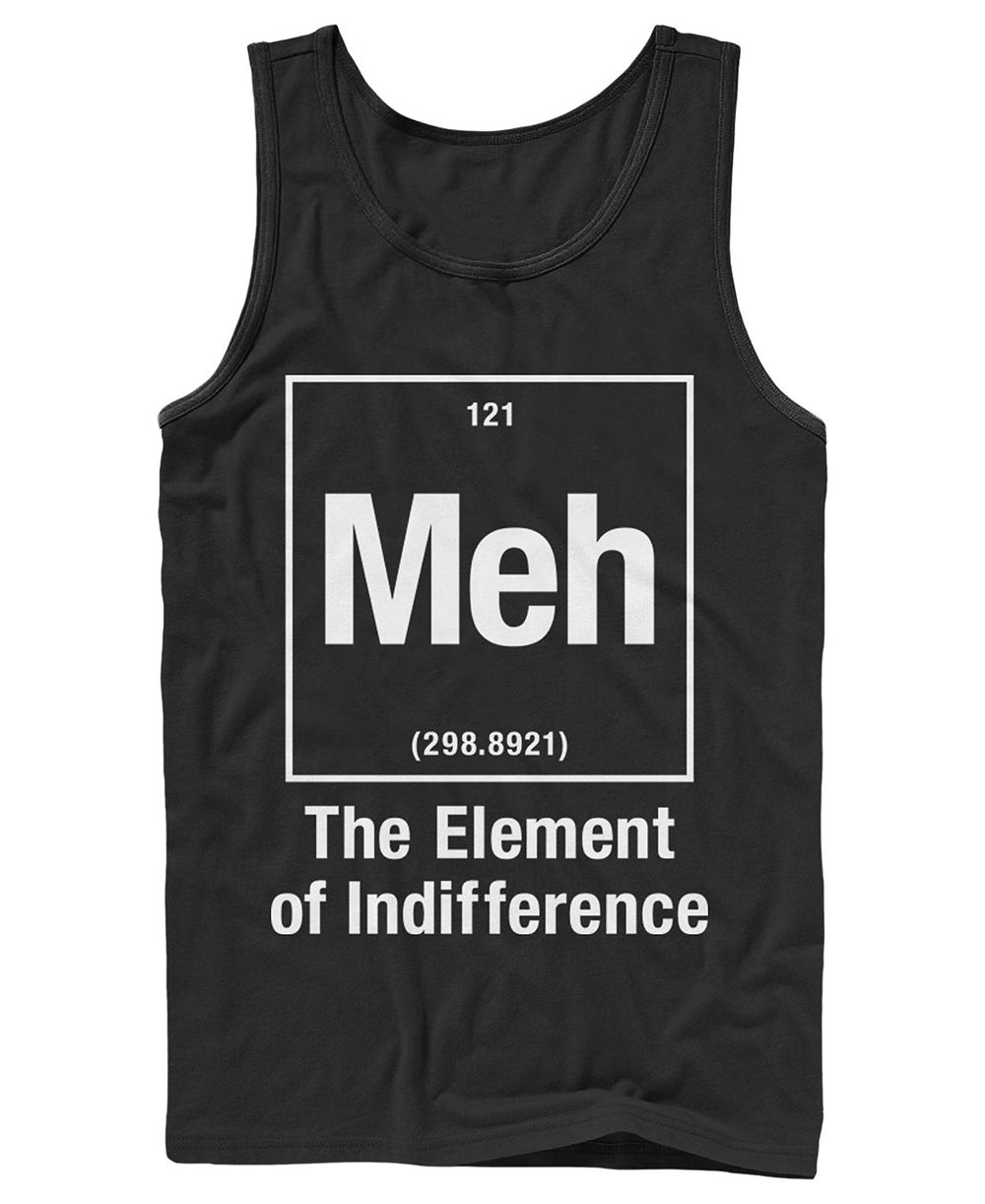 Мужской графический топ Meh the Element of Indifference от Fifth Sun