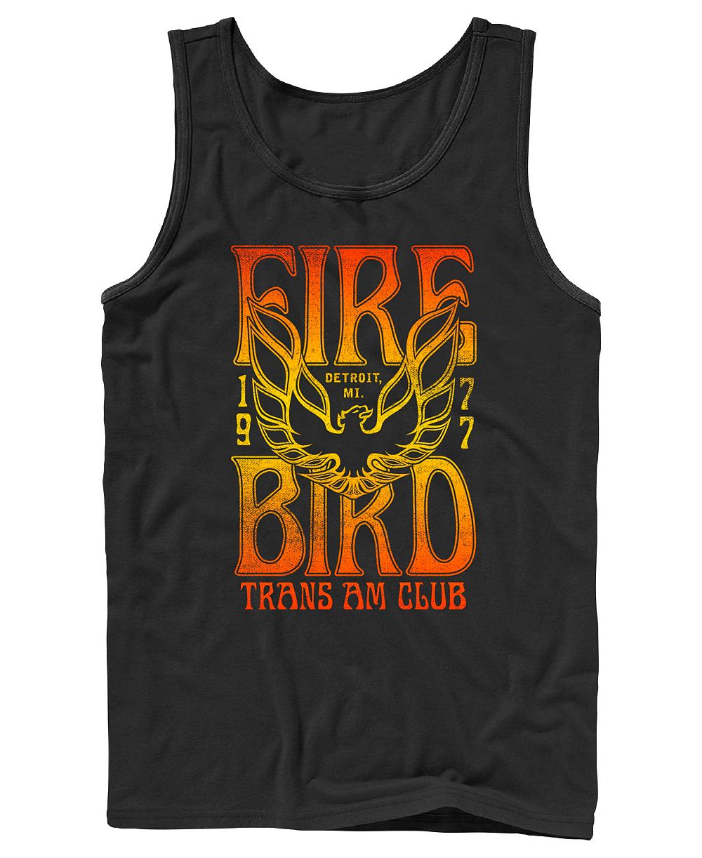 Мужская винтажная майка Fifth Sun Firebird Trans Am Club Detroit MI 1977 с графическим принтом