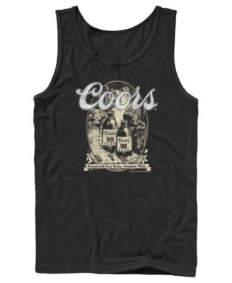 Fifth Sun Men's Coors Original Beer Vintage Bottle Graphic Tank Top