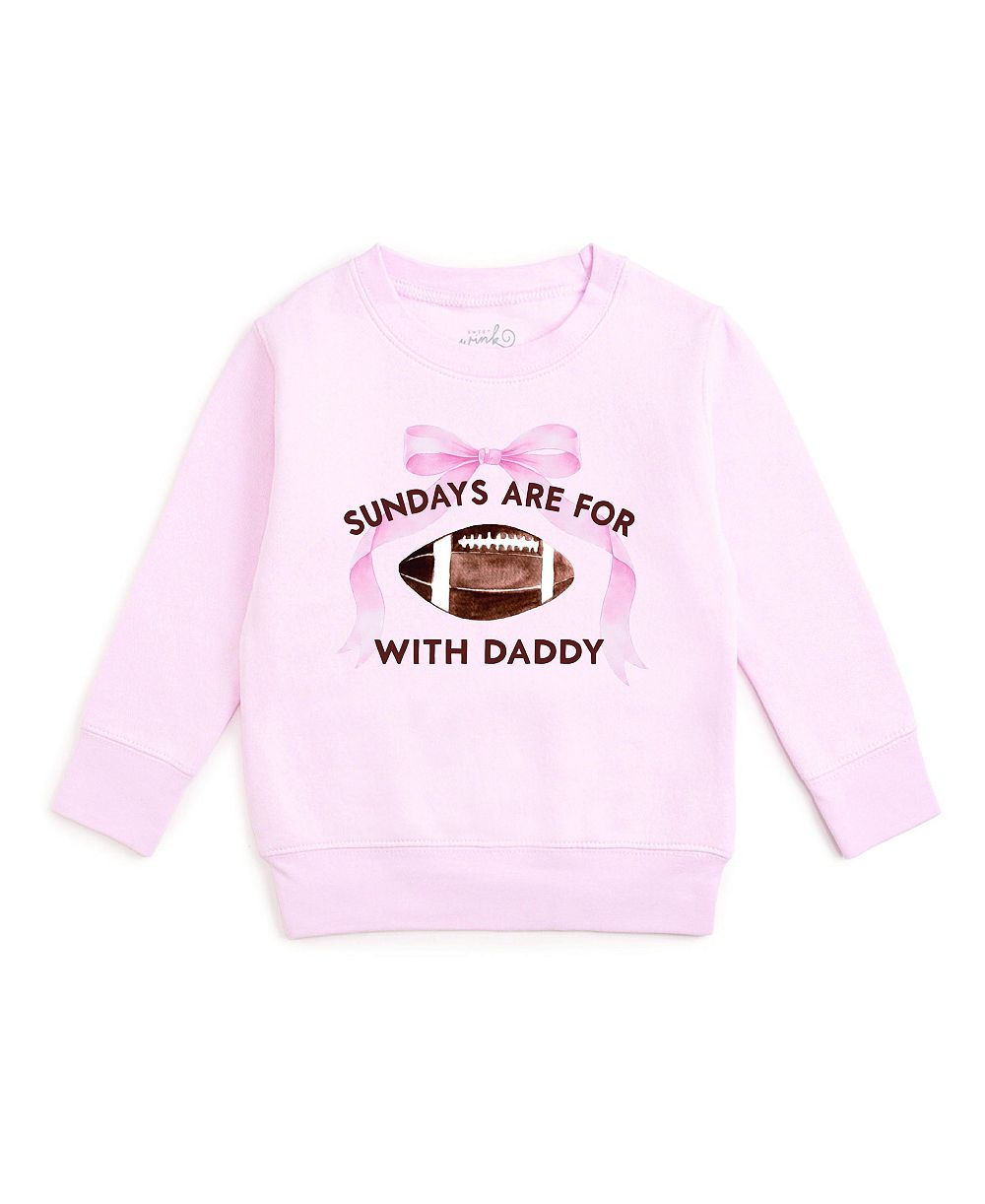 Детское свитшот Sweet Wink Little Girls Sundays Are For Football