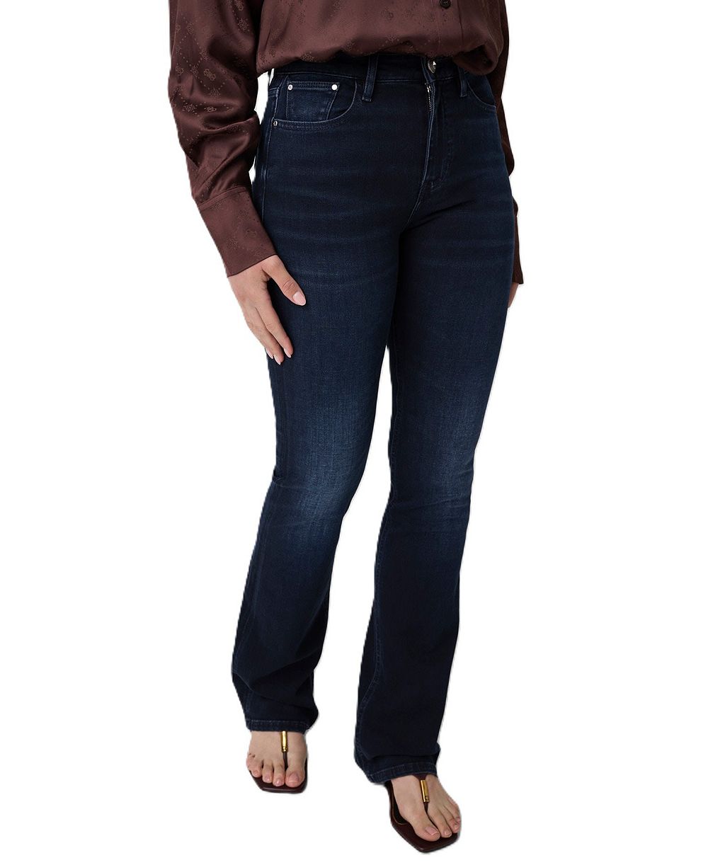 GUESS Women's Sexy Flare High-Waisted Jeans