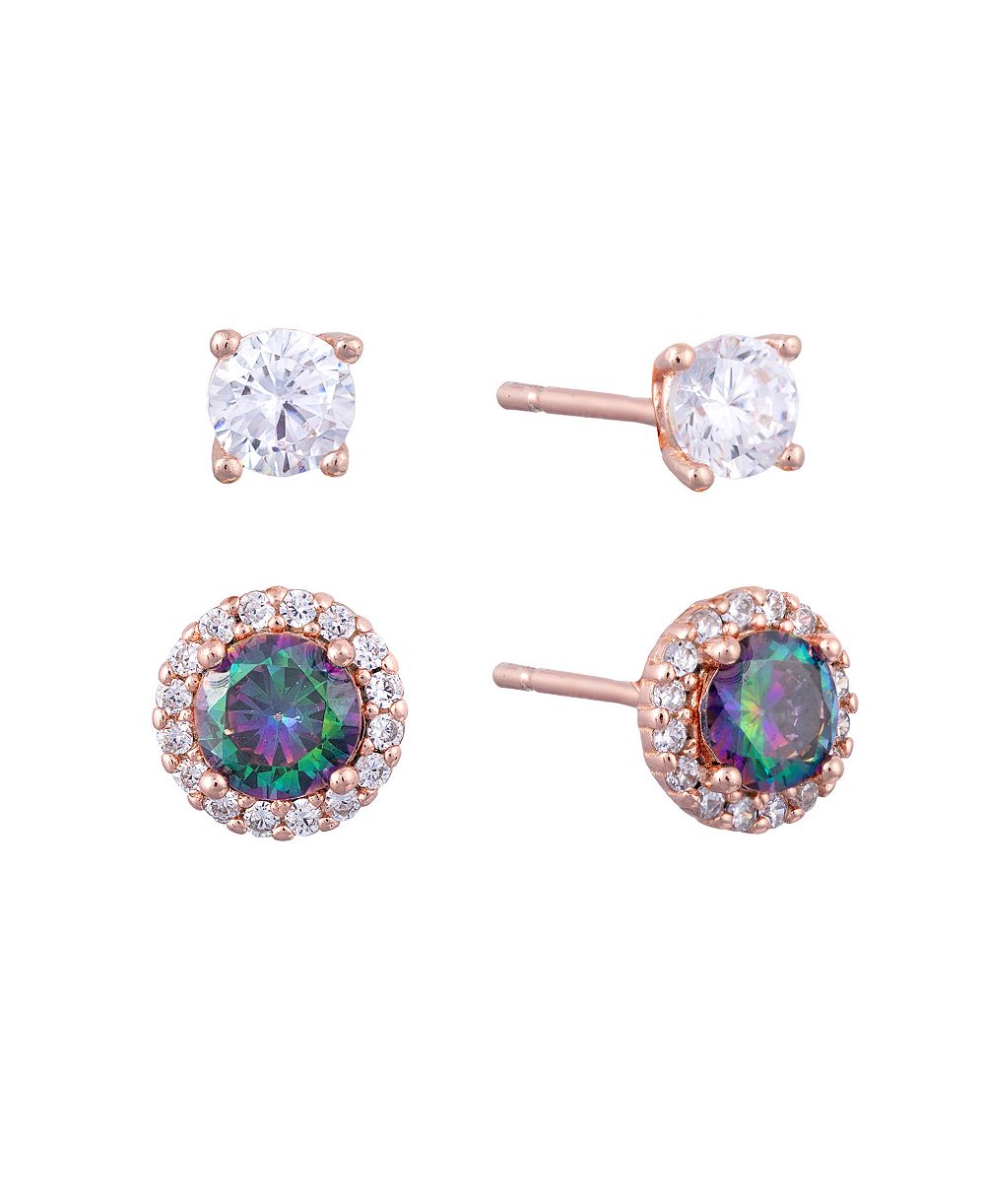 Серьги-гвоздики Macy's Cubic Zirconia 4mm