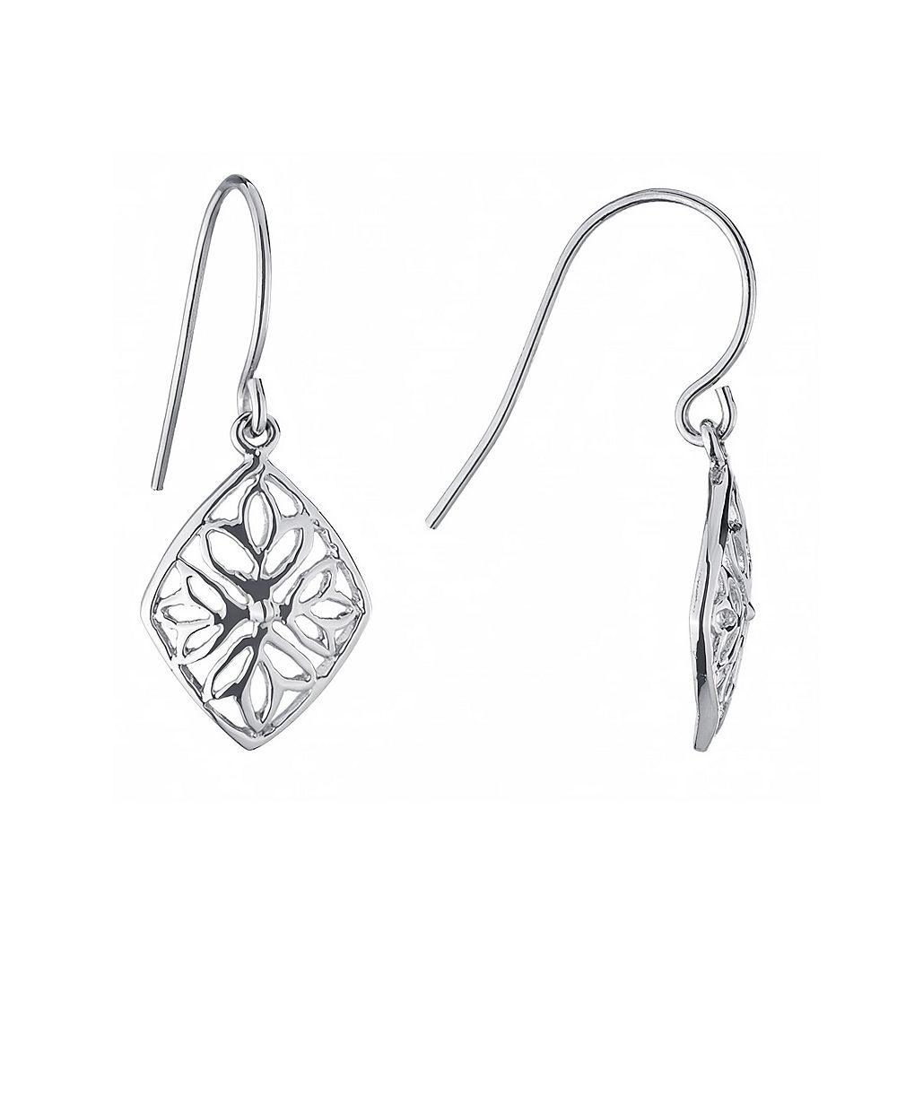 Macy's серьги Filigree Kite Drop