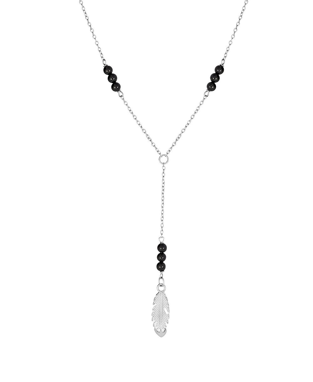 Y-образное ожерелье с бусинами Macy's Double Teardrop, 16" +2"