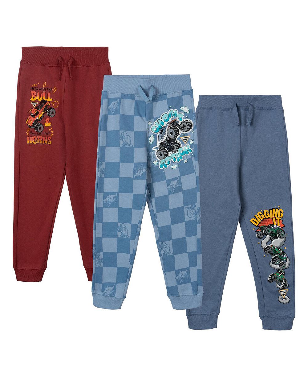 Джоггеры Monster Jam Fleece для мальчиков (5-12) Multipack