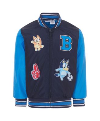 Детская бомбер-куртка Bluey Varsity для мальчиков (2T-5T)
