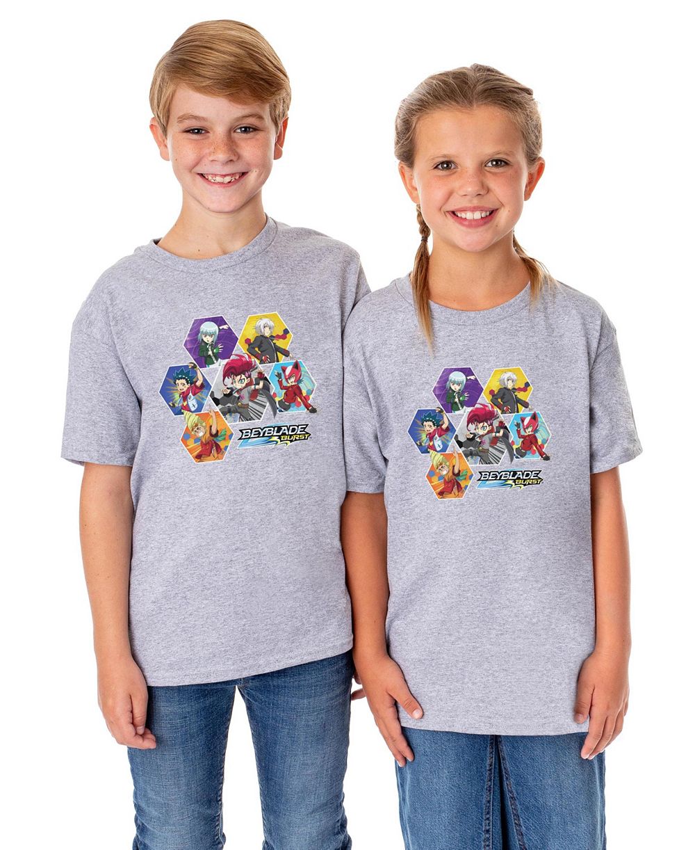 Футболка Beyblade Burst TV Show Series с длинным рукавом, унисекс, XS-XL