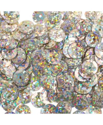 John Bead круглые пластиковые пайетки для творчества 6mm/8mm/10mm