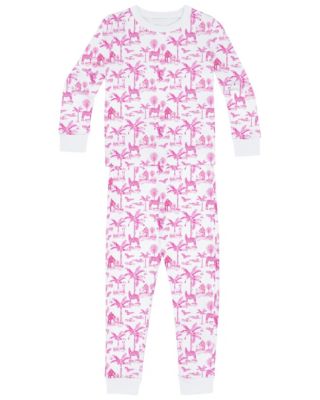 Pink skydog toile
