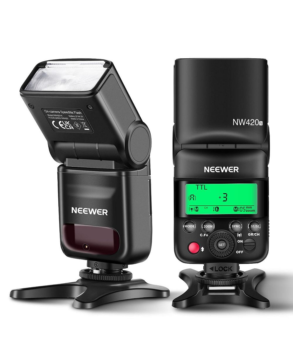 Neewer NW420-N Camera Flash with TTL and HSS for Nikon D4, D5, D6, D90, D750, D780 and D800
