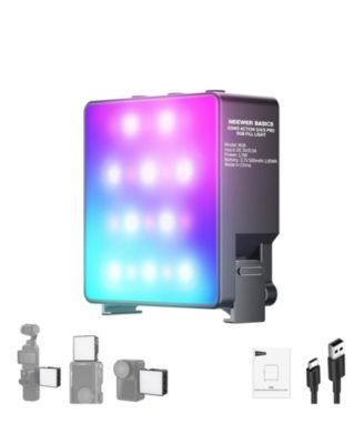 Neewer M26 Camera Mounting Accessory with 1.5W, RGB for DJI OSMO Nano Action 3 4 5 Pro