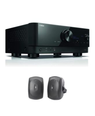 Yamaha RX-V6A 7.2-Channel AV Receiver with Outdoor Speakers