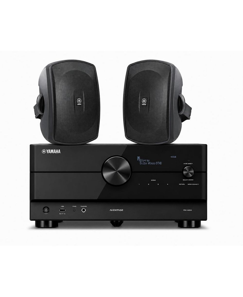 Yamaha RX-A2A AV-ресивер 7.2-канальный 8K с уличными динамиками