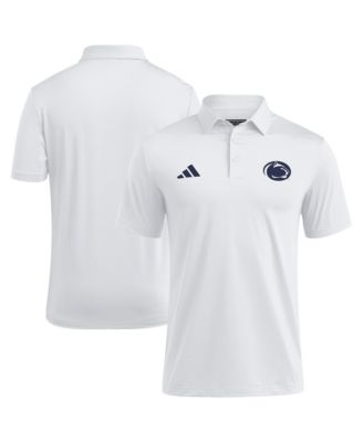 Мужская рубашка-поло Adidas White Penn State Nittany Lions Ultimate365 Solid