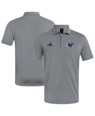 Мужская рубашка-поло Adidas White Penn State Nittany Lions Ultimate365 Stripe