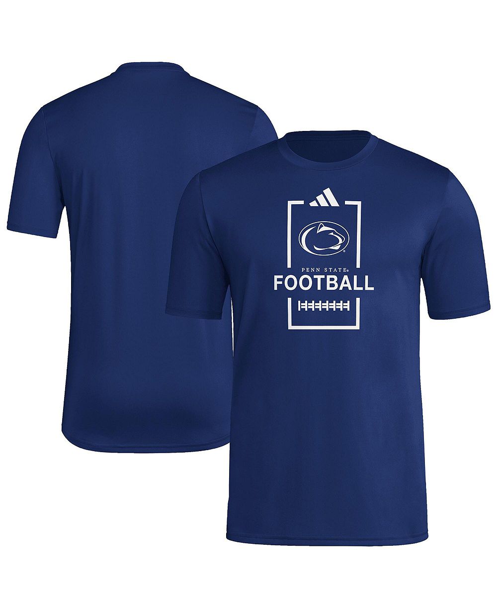 Adidas Men's Navy Penn State Nittany Lions Football Polyester T-Shirt