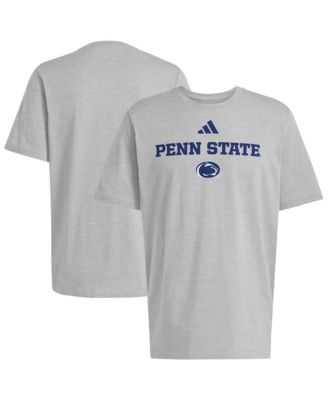Мужская футболка Adidas Gray Penn State Nittany Lions Wordmark Cotton
