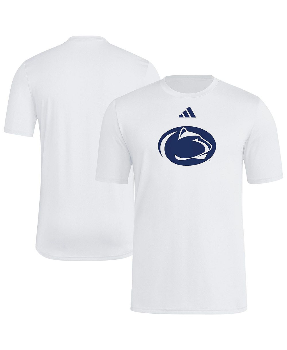 adidas Мужская белая футболка Penn State Nittany Lions