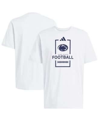Мужская футболка Adidas White Penn State Nittany Lions Football Cotton