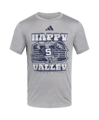 Мужская футболка adidas Gray Penn State Nittany Lions Happy Valley Blend