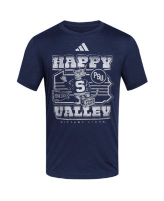 Мужская футболка Adidas Navy Penn State Nittany Lions Happy Valley Blend