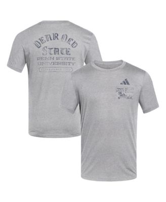 Мужская футболка Adidas Gray Penn State Nittany Lions Dear Old State Blend