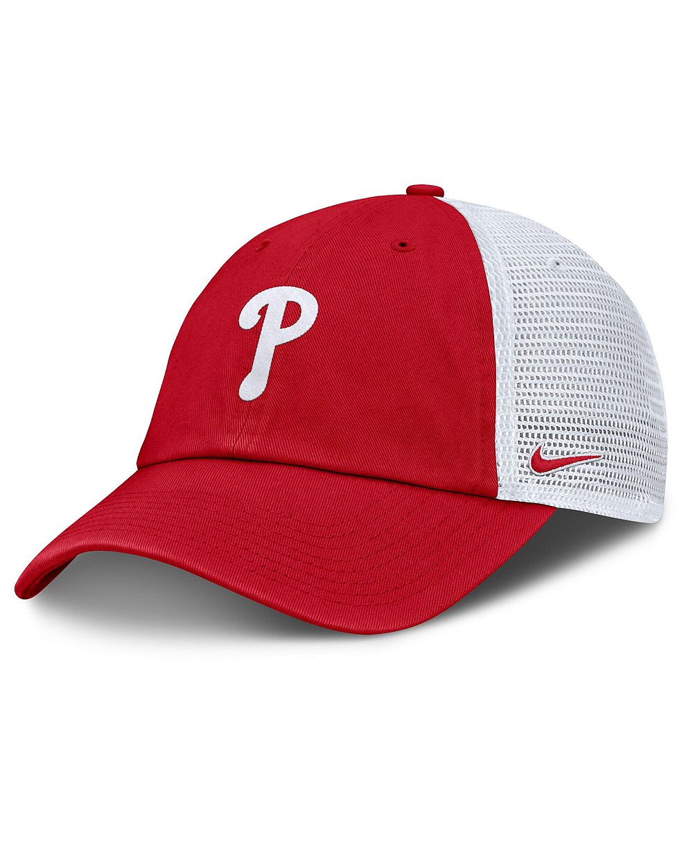 Мужская кепка-тракер Nike Philadelphia Phillies Club, красный/белый