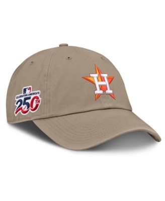 Мужская кепка Nike Khaki Houston Astros Celebrating America's 250th Club Adjustable