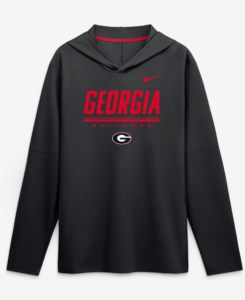 Мужское худи Nike Georgia Bulldogs 2026 Sideline Lightweight Dri-FIT