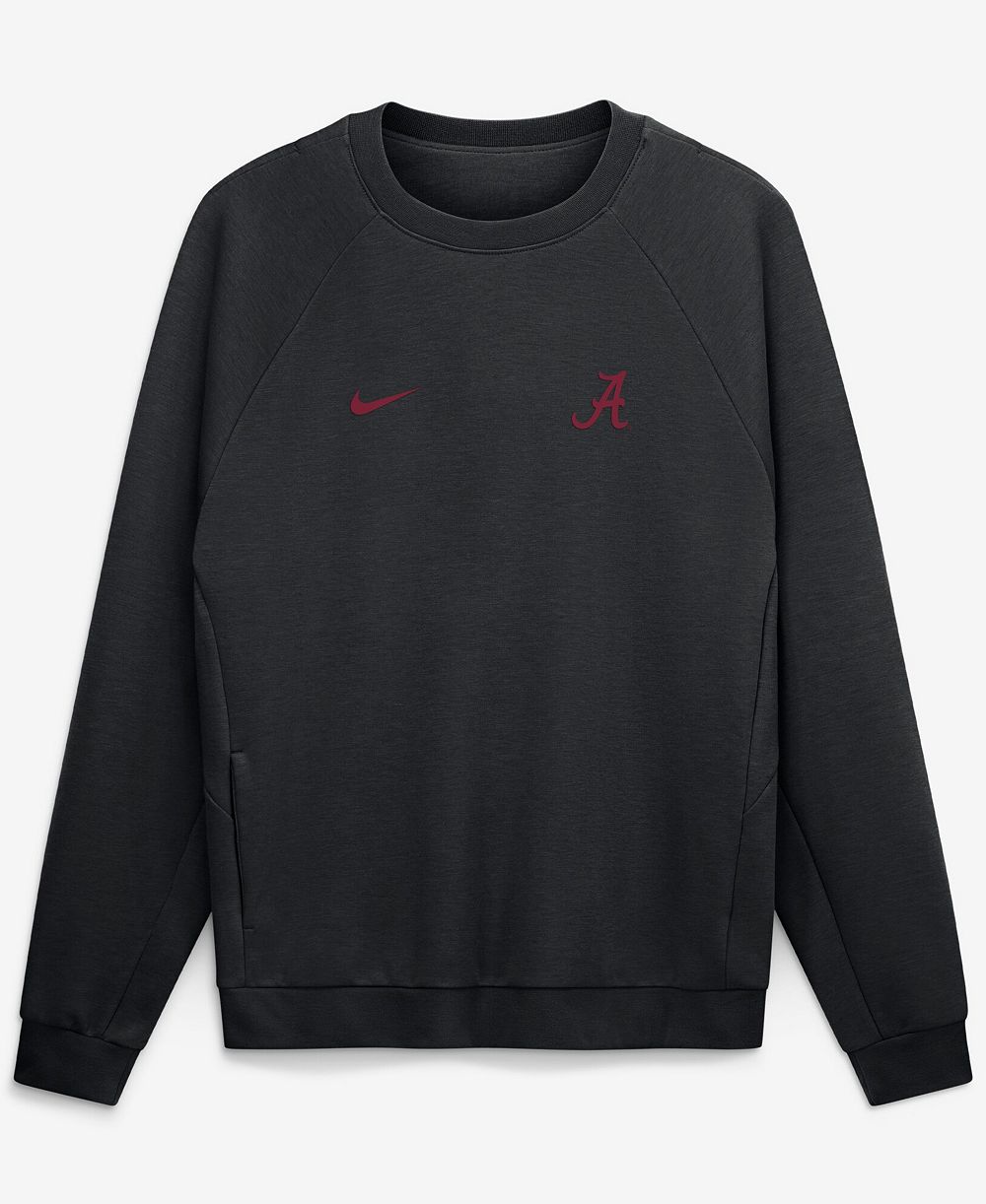 Nike Мужская черная свитшот Raglan Dri-FIT